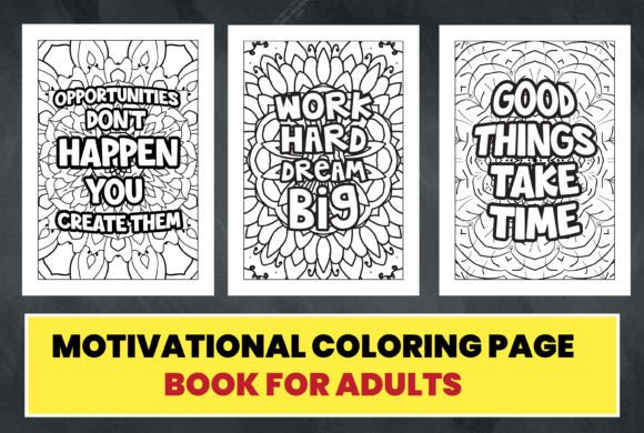 Download Motivational Coloring Book for Adults Gr - Book for adults Collection