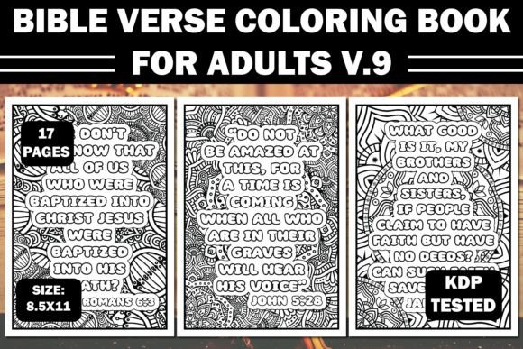 Download Bible Verse Coloring Book for Adults V.9 - Book for adults Collection