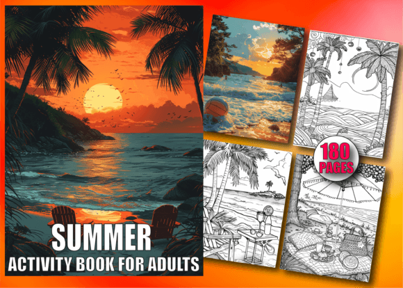 Download Summer Activity Book for Adults V-1 - Book for adults Collection